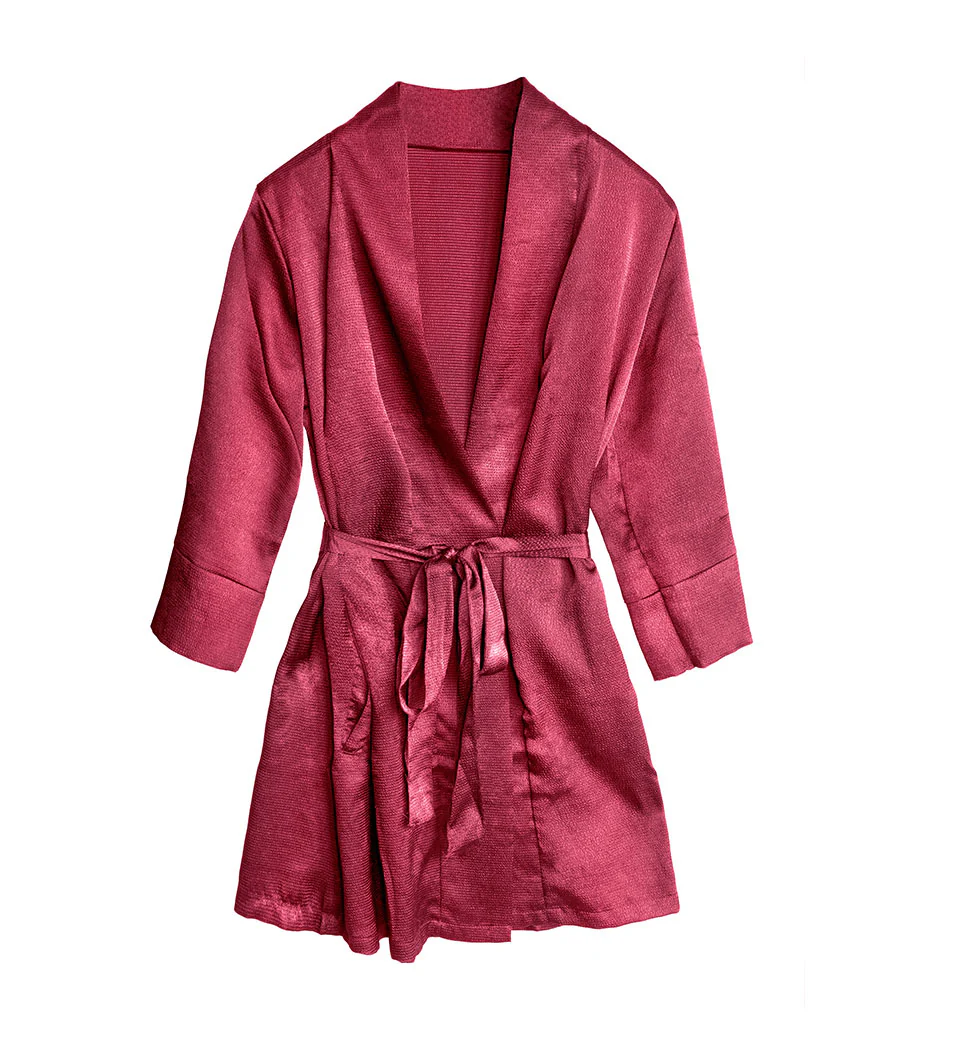 Red Full Sleeve Dress